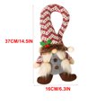 thumbnail image 2 of Vikakiooze 2022 New Santa Claus Ornament Knitted Wool Curtain Hold Door Curtain Button Christmas Decorations, 2 of 5