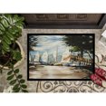 thumbnail image 3 of Carolines Treasures JMK1077JMAT Sailing Lessons Sailboats Door Mat Indoor Rug or Outdoor Welcome Mat 24x36 Doormat  36"L, 3 of 4