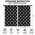 thumbnail image 2 of Blackout Kids Curtains,Black Cat Head Pattern Childrens Insulated Curtains Set Of 2,Bedroom Essentials,Toddler Room Decor 52x84in(132x213cm), 2 of 5