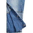 thumbnail image 6 of Kidscool&nbsp;Space Baby Boy Easy Diaper Changing Patchwork Fashion Jeans Overalls,Blue,18-24 Months, 6 of 6