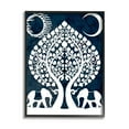 thumbnail image 2 of Stupell Industries Symmetrical Elephants Marching Under Trees Sun and Moon,16 x 20,Designed by Daphne Polselli, 2 of 5