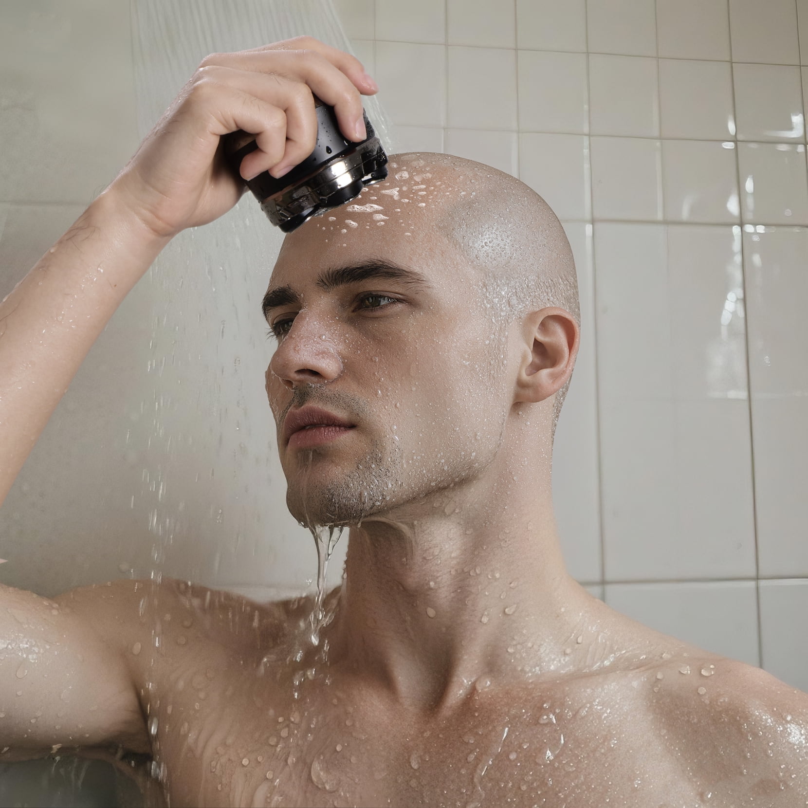 MPOW Upgraded 5D Magnetic Rotary Bald Head Shaver for Men – IPX7 Waterproof Electric Razor, Wet & Dry Use, LED Display, Cordless & Rechargeable with Type-C Charging