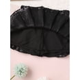 thumbnail image 6 of Haitryli Kids Baby Girls Sequin Pleated Skirts Cheer Dance Sparkly Mini Skater Skorts Black 12-18 Months, 6 of 7