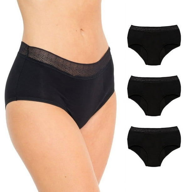 Culotte Toallas Sanitarias Calzones Pack Super Protección Calzones