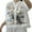 White, variant on Women's Casual Shirts Blouses Linen Floral Embroidered Short Sleeve Summer Crew Neck Plus Size Classic Fit Tees for Woman