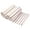 Stripe Coffee, variant on JML Bath Towel Set 2 Pack (30" x 60") - Extra Absorbent, Fast Drying, White Microfiber Towels