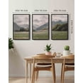 thumbnail image 6 of Drsoum Vintage Landscape 16x24in Black Framed Wall Art Mountain Range Retro Classic Farmhouse Paints Rustic, 6 of 7