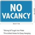 thumbnail image 2 of No Vacancy Sign 12 X 8 Inches Aluminum Sign Reflective - Uv Protected, Waterproof, Weatherproof And Fade Resistant - 4Pre-Drilled Holes, 2 of 6