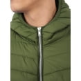 thumbnail image 3 of Ma Croix Mens Ultra Light Puffer Down Hooded Vest Polyester Padded Packable All Season Vest, 3 of 8
