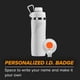 thumbnail image 5 of Botella de agua Gatorade 'Overtime' de acero inoxidable de 650 ml, color blanco, 5 of 8