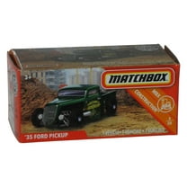 Matchbox MBX Construction 5/20 (2018) Power Grabs Box Green '35 Ford Pickup Truck 21/100