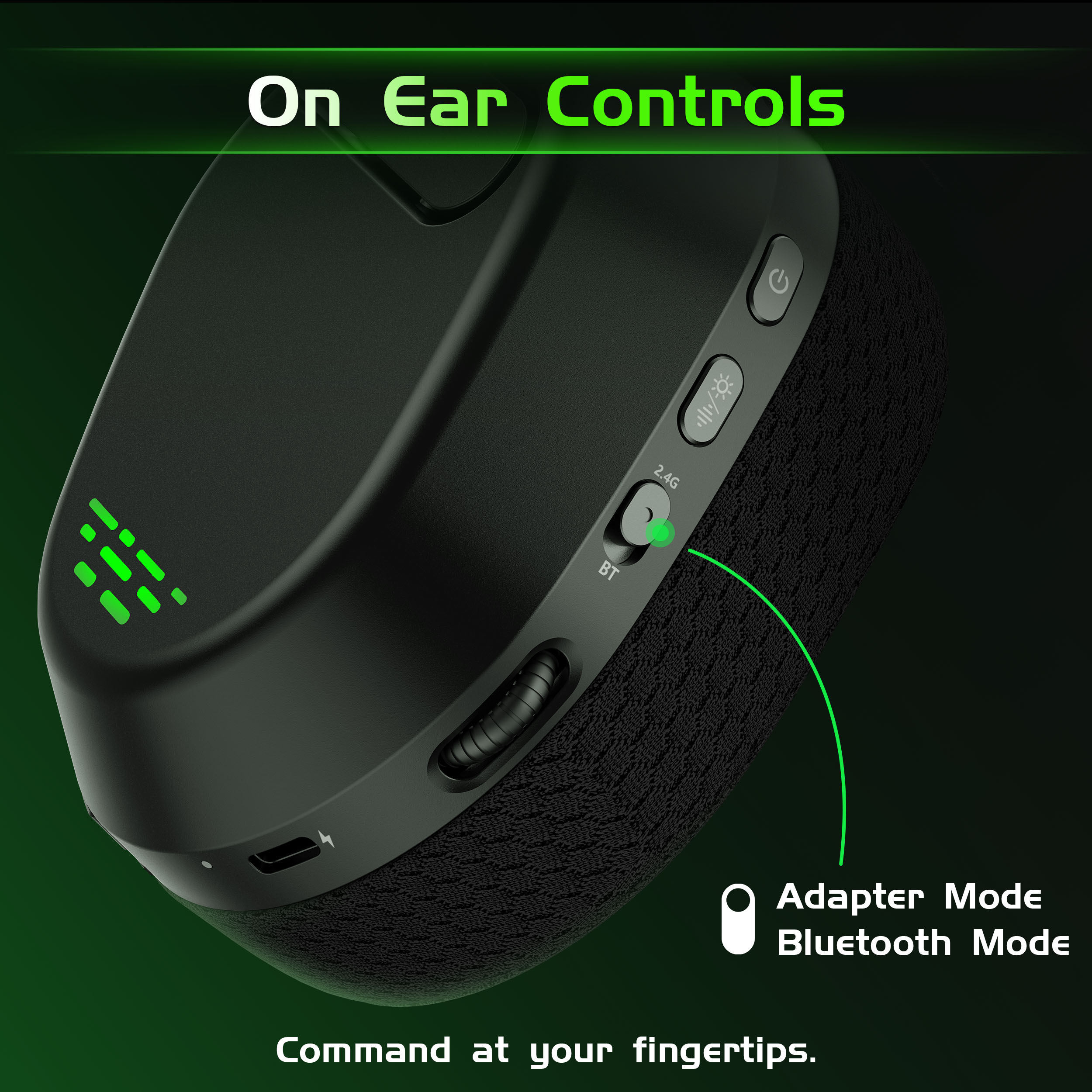 FFN Wireless Gaming Headset For Xbox, PS5, PC and Mac photo 8