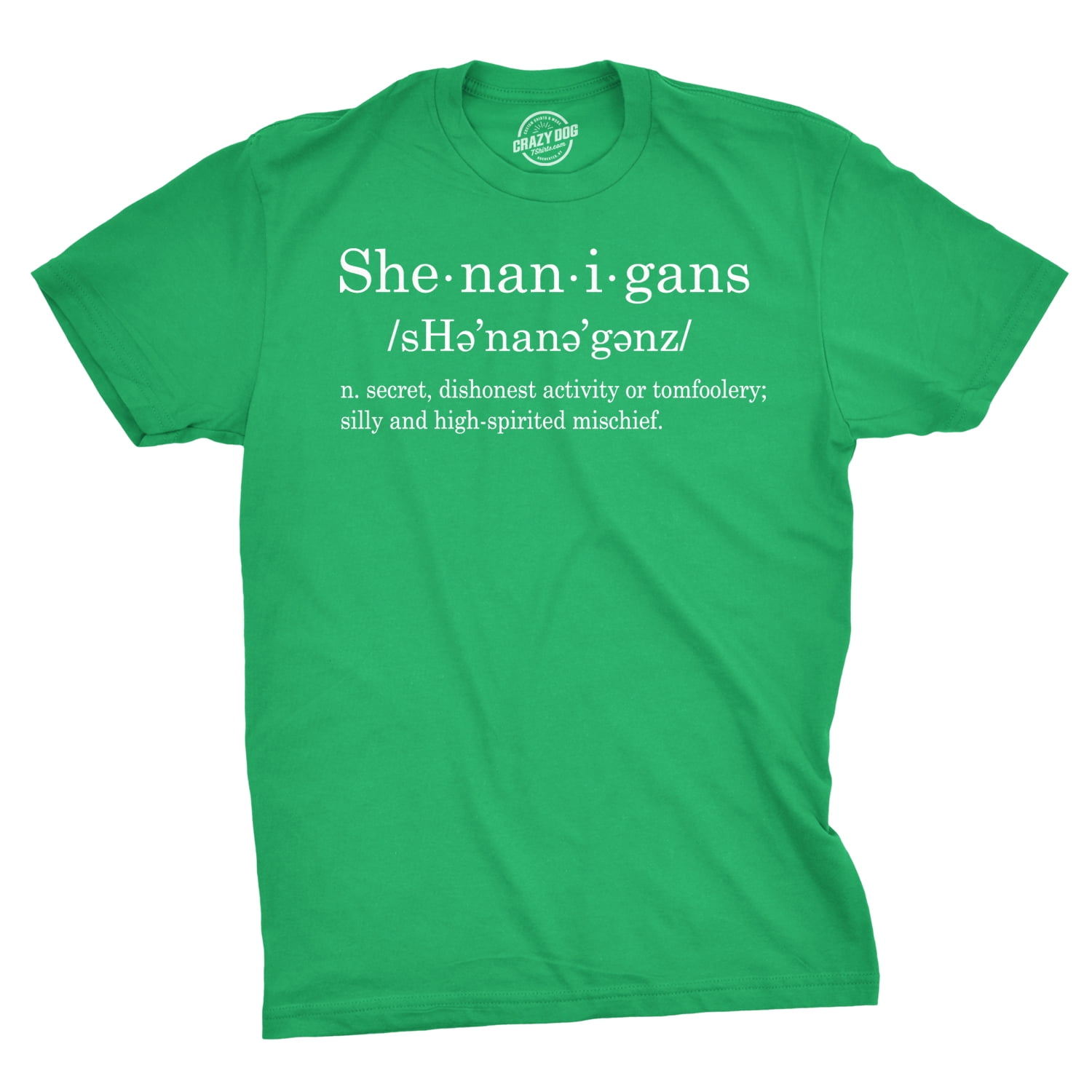 Patricks Day Saint Irish Pats Sarcastic Funny T Shirt O-Necked T-Shirt Tops St