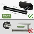 thumbnail image 3 of Toilet Paper Holder, Self Adhesive Toilet Paper Roll Holder For Bathroom Toilet Kitchen Stick Wall Mounted Paper Holder, 3 of 5