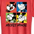 thumbnail image 3 of Disney - Mickey Colorblock - Women's Short Sleeve Graphic T-Shirt, 3 of 5