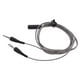 thumbnail image 1 of Conector hembra de 3,5 mm a 2 conectores macho para auriculares y micrófono gris, 1 of 6
