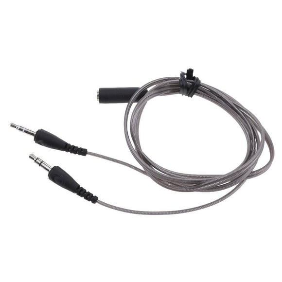 3.5mm Stereo Female to 2 Male Headphone Splitter Audio Cable 1m