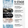 thumbnail image 4 of Fuente de agua Cat Veken de acero inoxidable de 2,8 L con filtros, 4 of 7