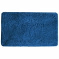 thumbnail image 2 of Mary Bath Mat, Soft Plush Shaggy Thick Fluffy Bathroom Rug, Non-slip Rubber Back, Water Absorbent - 17x24 Inch Navy, 2 of 4