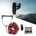 thumbnail image 4 of Water Ski Rope Towable Rope Water Ski Rope with Handle red black 60ft, 4 of 8
