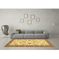 thumbnail image 3 of Ahgly Company Indoor Square Oriental Brown Traditional Area Rugs, 7' Square, 3 of 4