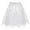 White, variant on Tutu Skirts for Women Fashion Solid Color Handmade Puffy Skirt with Lace up Bow for Performance and Holiday Sequins Skirt White One Size