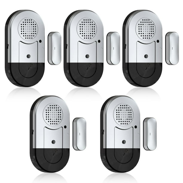 Alarmas Sanjie para ventanas y puertas, paquete de 5 unidades, para seguridad doméstica