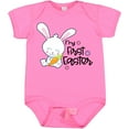 thumbnail image 3 of Inktastic My 1st Easter with Cute Bunny and Carrot Boys or Girls Baby Bodysuit, 3 of 5