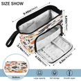 thumbnail image 3 of Fish Mouth Pencil Bag 9.45*3.74*5.9 Inches Pencil Bag Pencil Case Pencil Box Makeup Bag Suitable for Office and Study Colorful Pretty Little Fish Seamless, 3 of 7