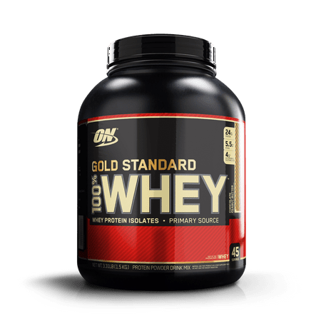 Optimum Nutrition Gold Standard 100% Whey Protein Powder, Chocolate Peanut Butter, 24g Protein, 3.3