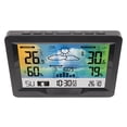 thumbnail image 2 of Nueva pantalla a color reloj meteorológico inalámbrico pronóstico del tiempo despertador termómetro higrómetro FJ3383F libro sin batería ACTIVE Biensenido a ACTIVE, 2 of 3