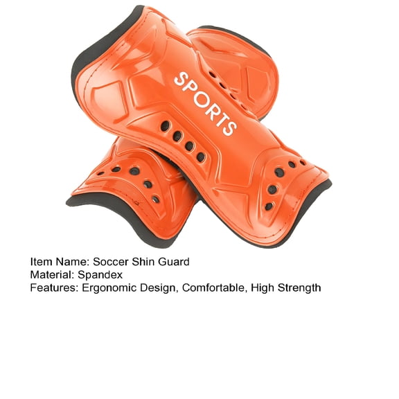 BESTSKY Soccer Shin Guards - 2Pcs - High Strength - Impact Resistant - Breathable - Lightweight - Calf Protection - Youth Soccer Shin Pads