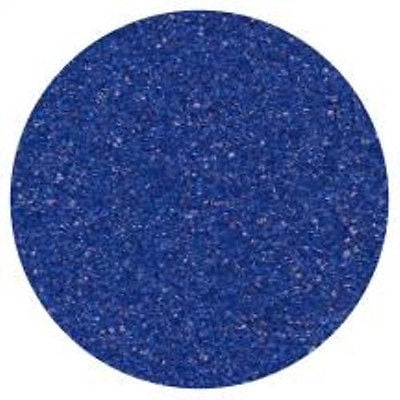 Coarse Sanding Sugar - Royal Blue Sanding Sugar 4 oz - National Cake Supply