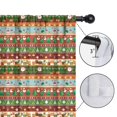 thumbnail image 4 of Blackout Kids Curtains,Colorful Christmas Striped Pattern Childrens Insulated Curtains Set Of 2,Bedroom Essentials,Toddler Room Decor 42"x63", 4 of 5