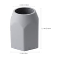 thumbnail image 3 of Silicone Pen Holder for Office Use Sturdy and Lightweight Grey Color 4.5x3.2 Inches, 3 of 8