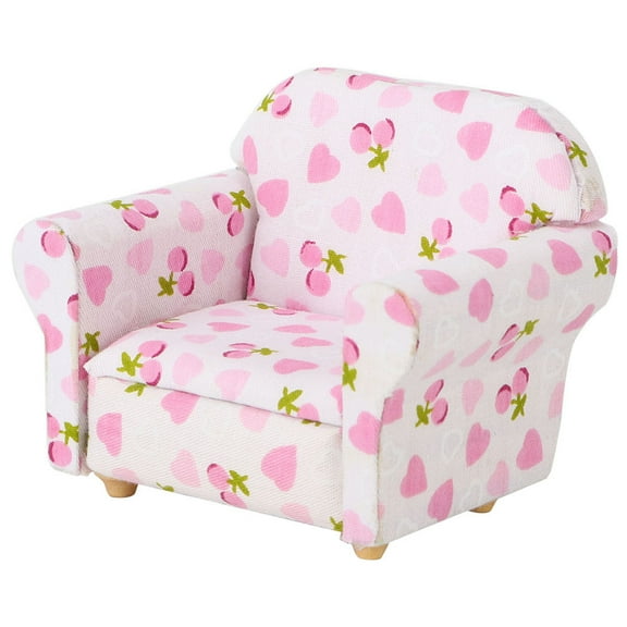 Doll Accessories 1:12 Miniature Couch Armchair Single Sofa Dolls DIY Accessories