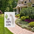 thumbnail image 5 of GZHJMY Cute Llama Alpaca Garden Flag 28 x 40 Inch Vertical Double Sided Welcome Yard Garden Flag Seasonal Holiday Outdoor Decorative Flag for Patio Lawn Home Decor Farmhous Yard Flags, 5 of 6