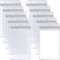 thumbnail image 1 of 10pcs/set Retractable Clear Waterproof Card Cover Business Credit Cards Bank ID Card Sleeve Protect Holder Case for Student 2, 1 of 6