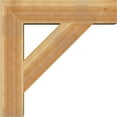 thumbnail image 3 of Ekena Millwork 6"W x 30"D x 30"H Traditional Block Rough Sawn Bracket, Western Red Cedar, 3 of 25