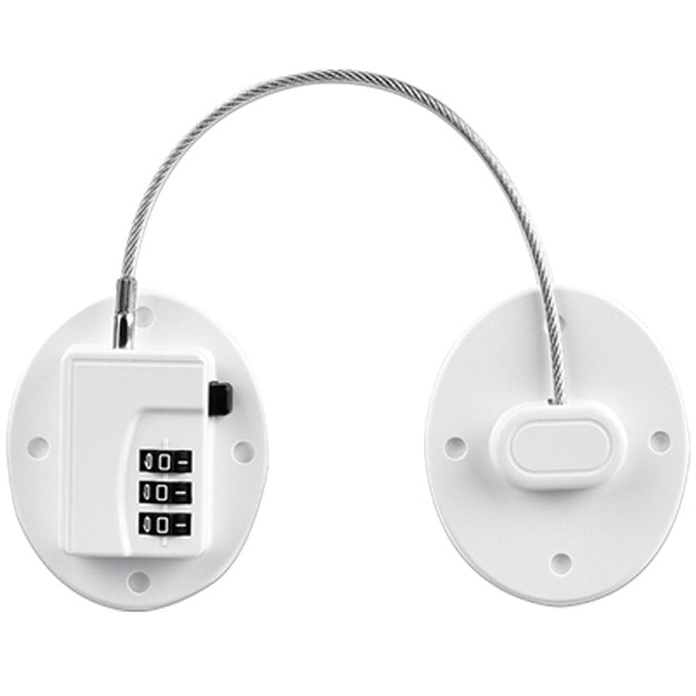 NUOLUX Combination Fridge Lock Baby Proofing Lock for Refrigerator Window