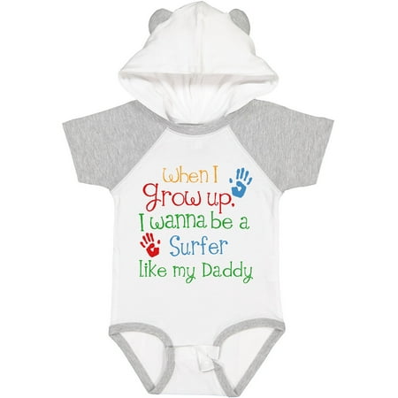 

Inktastic Surfer Like Daddy Childs Surfing Gift Baby Boy or Baby Girl Bodysuit