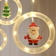 thumbnail image 5 of Luces De Cadena De Navidad Led Diseño De Alce De Papá Noel Lámparas De Cadena De 3 Metros Para Decoración De Navidad sonducket  HA037938-00, 5 of 6