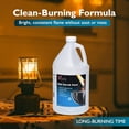 thumbnail image 2 of Firefly Tiki Torch Fuel – Clean-Burning Outdoor Lamp Oil for Tiki Torches and Lanterns. Low Smoke, Eucalyptus Formula, Long-Lasting – Outdoor Patio & Garden Use - 1 Gallon, 2 of 7