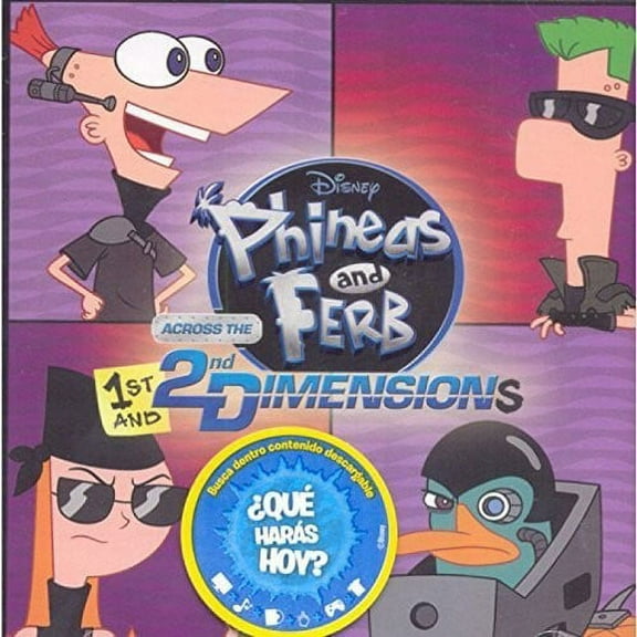 Various Artists - Phineas & Ferb: Across the 1st & 2nd Dimensions-Os - Music & Performance - CD