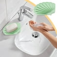 thumbnail image 6 of Nkmbld Soap Box Holder, Silica Gel Soap Box Bathroom Soap Tray Multifunctional Household Draining Pad for Kitchen, Bathroom, Laundry, Green, 6 of 6