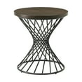 thumbnail image 2 of Picket House Furnishings Williams Round End Table in Walnut, 2 of 5