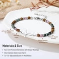 thumbnail image 3 of Cross Bracelet for Women, Christian Gifts for Women, Confirmation Baptism Easter Gifts, Unique Gift for Friends Daughter Mom Sister in Christ Niece on Birthday Christmas, 3 of 6