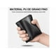 thumbnail image 2 of Cartera De Cuero Con Monedero Cierre Para Hombre Minimalista Xtellar Color Negro, 2 of 4