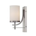 thumbnail image 1 of Savoy House Colton 1 Light Sconce in Satin Nickel, 1 of 1