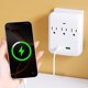 thumbnail image 1 of Enchufe de pared multiorificio con puertos de carga USB y USB-C – Enchufe de carga inalámbrico de pared para el hogar, la oficina y los viajes, 3 tomas de corriente alterna con práctico diseño Plug, 1 of 6